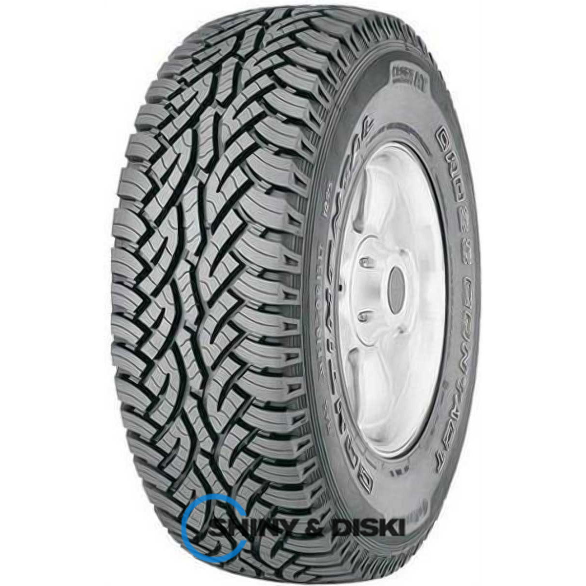 continental conticrosscontact at 235/85 r16 114/111s