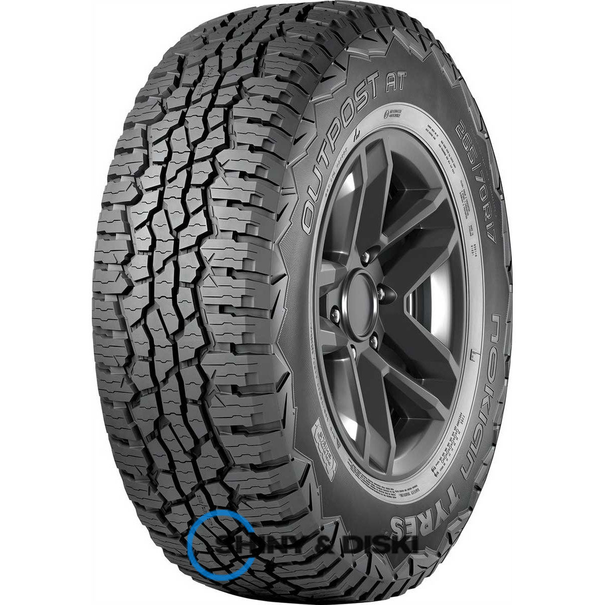 nokian outpost at 255/70 r18 116t xl