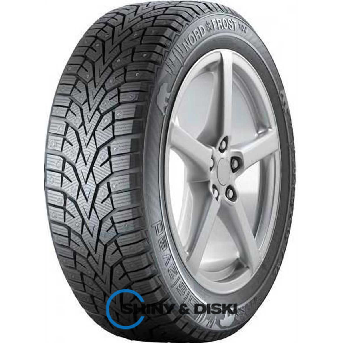 gislaved nord frost 100 215/60 r16 99t (шип)
