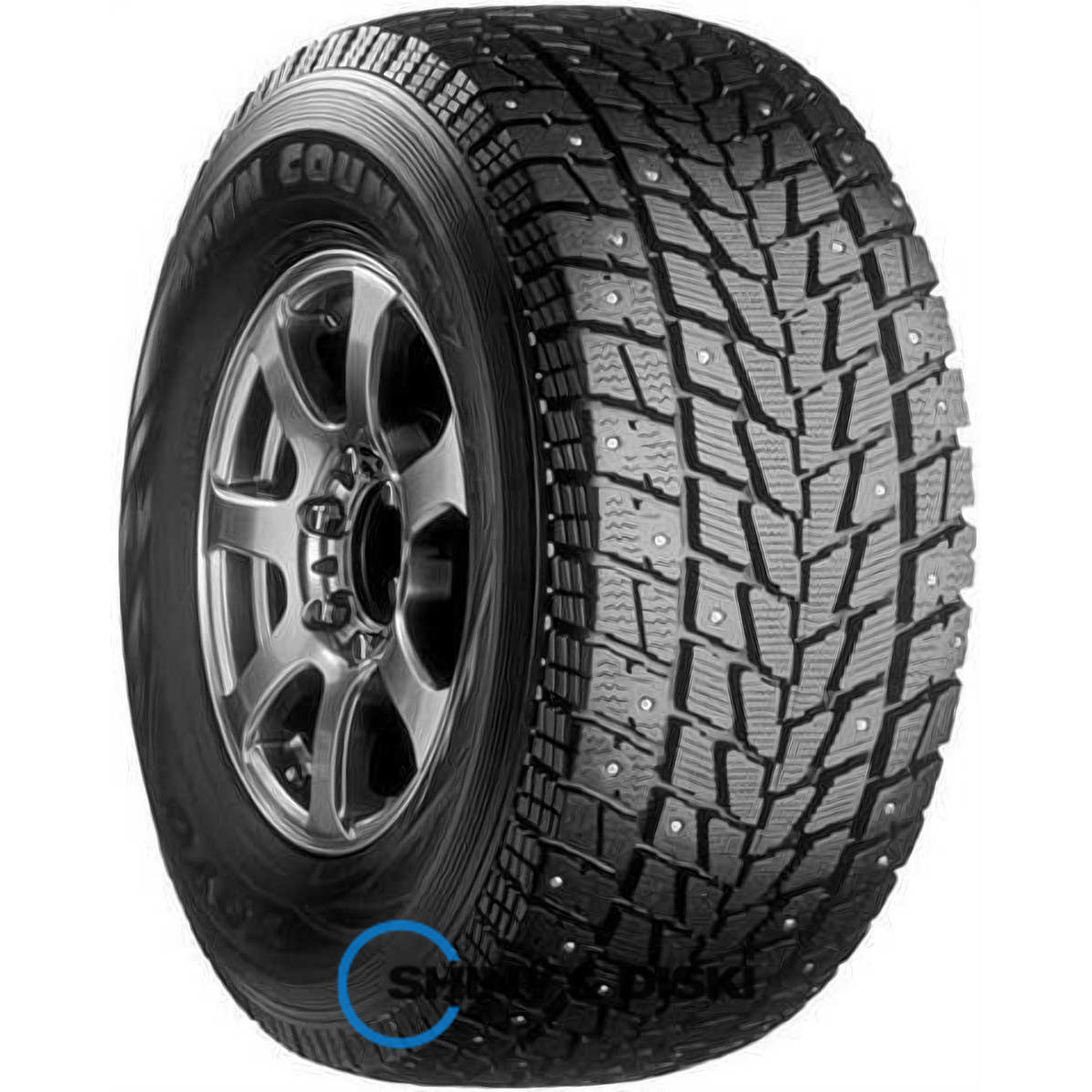 toyo open country i/t 245/70 r16 107t (под шип)