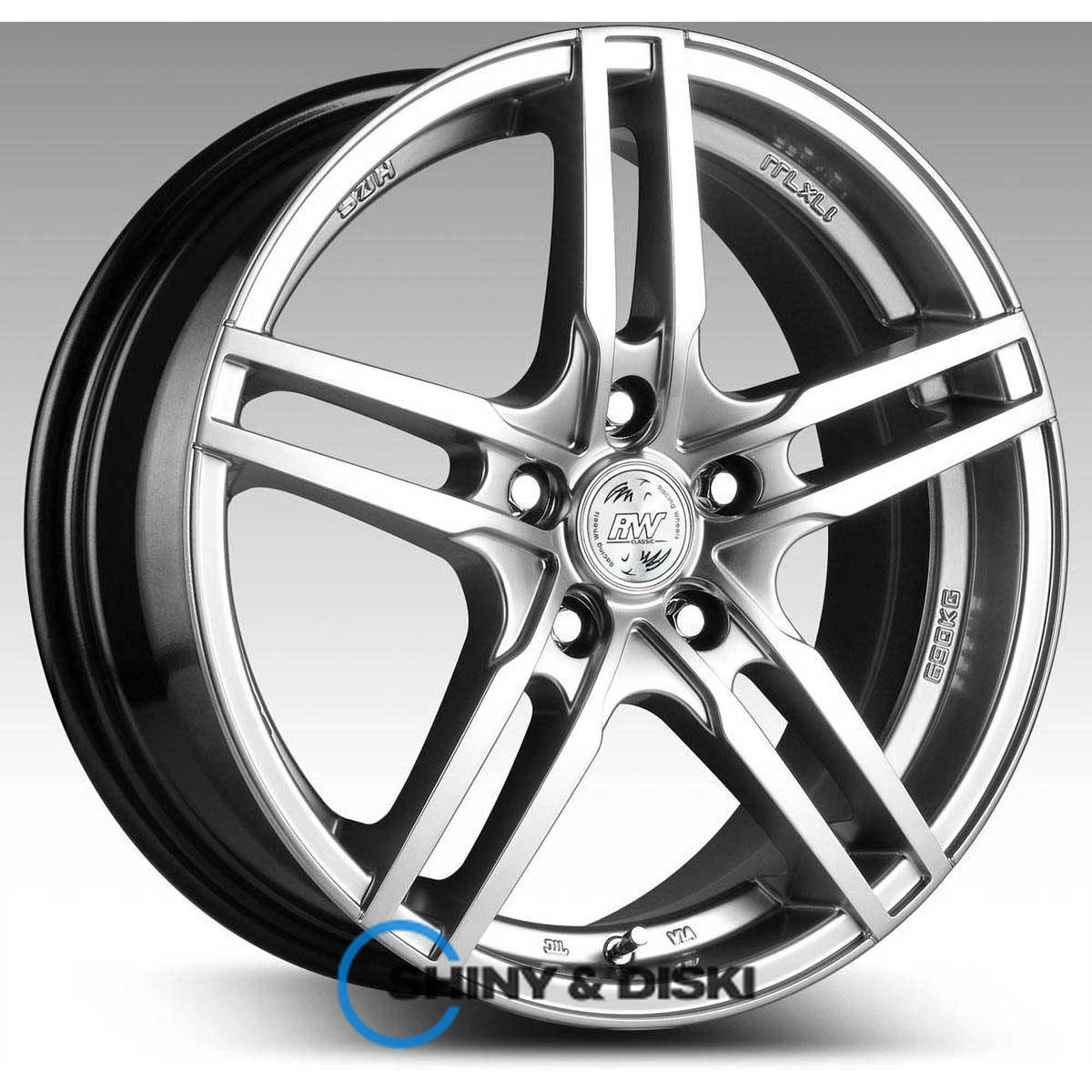 rs tuning h-534 ddnfp r15 w6.5 pcd5x114.3 et40 dia67.1