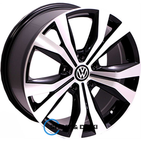Купить диски Replica Volkswagen BK526 BP R19 W8.5 PCD5x130 ET50 DIA71.6