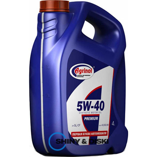 Купить масло Agrinol Premium 5W-40 SL/CF (4л)