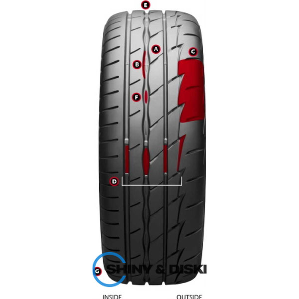 Купити шини Bridgestone Potenza RE003 Adrenalin 205/50 R17 93W