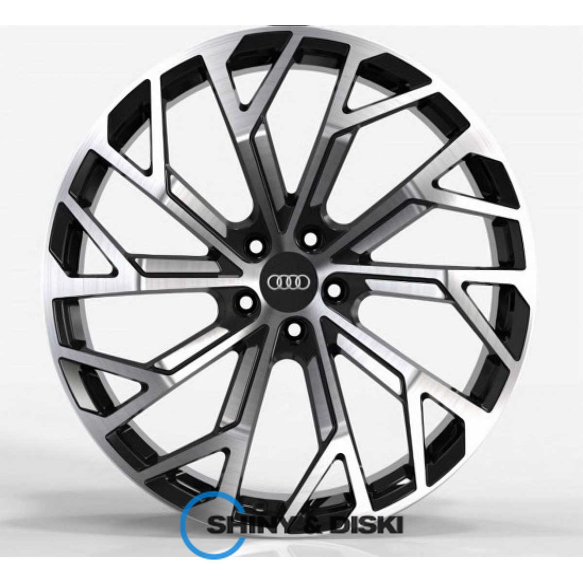 replica forged a2193 gloss black with machined face r20 w9 pcd5x112 et37 dia66.5
