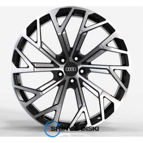 Купити диски Replica Forged A2193 Gloss Black With Machined Face R20 W9 PCD5x112 ET37 DIA66.5