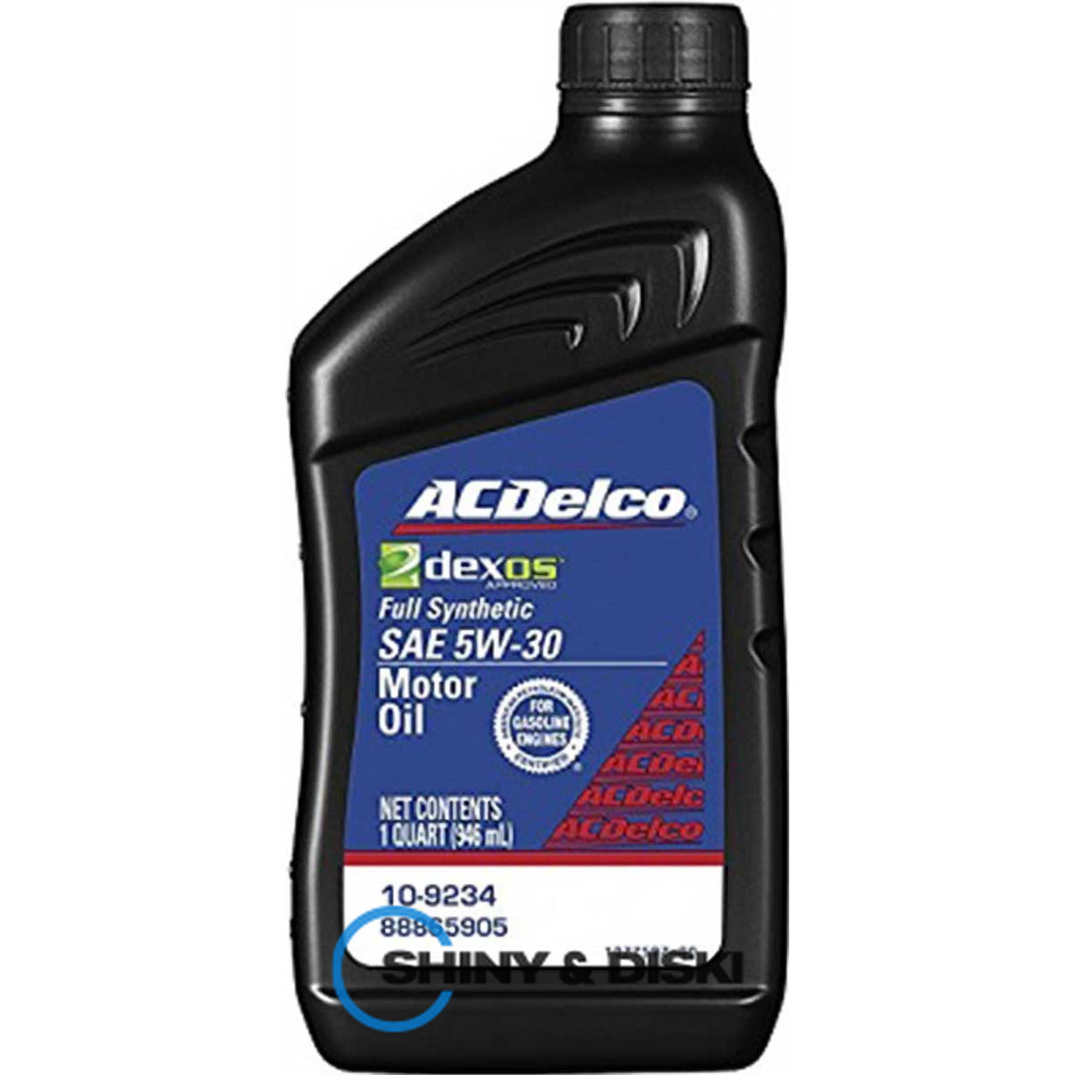 acdelco dexos1 full synthetic 5w-30 (0.946 л)