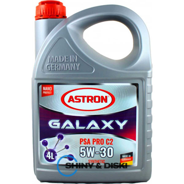 Купити мастило ASTRON Galaxy PSA pro C2 5W-30 (4л)