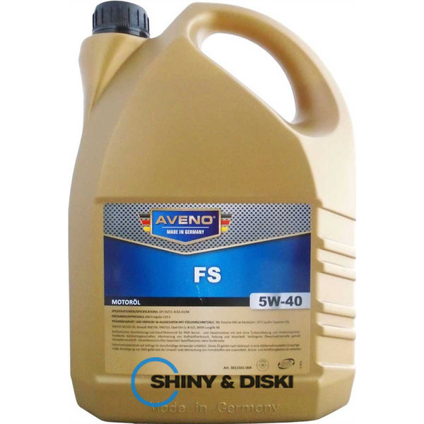 Купить масло AVENO FS 5W-40 (5л)