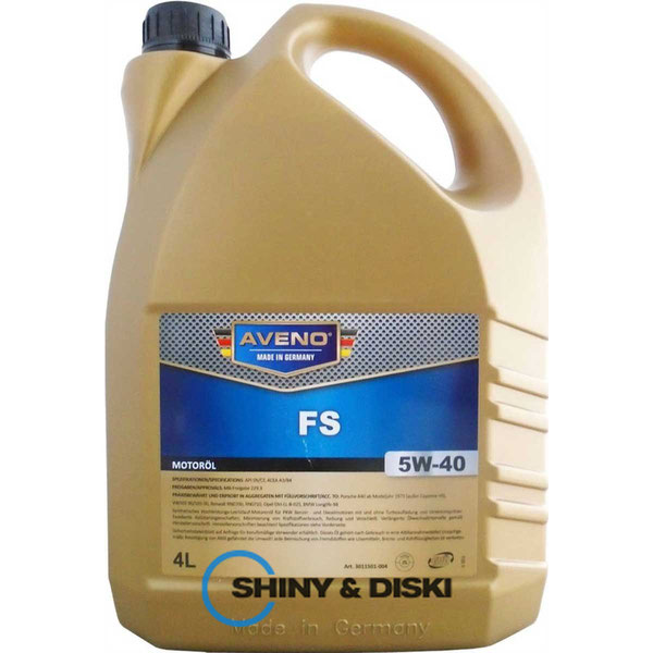 Купить масло AVENO FS 5W-40 (4л)