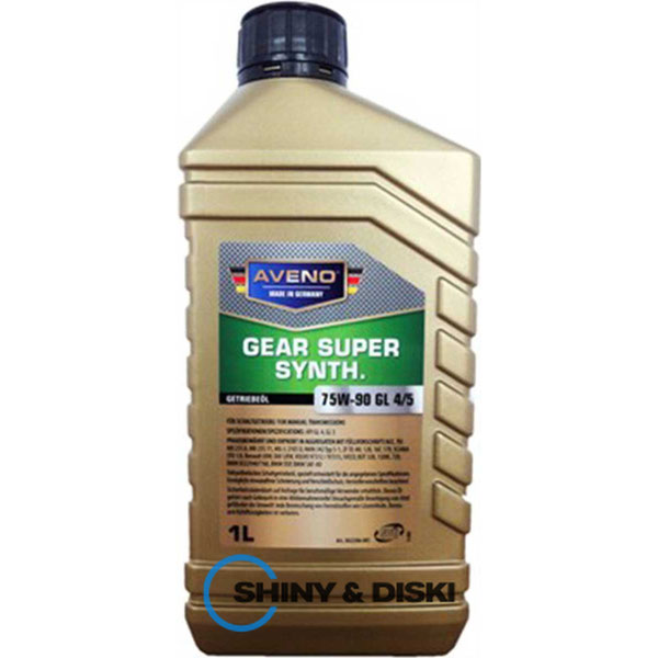 Купить масло AVENO Gear Super Synth. 75W-90 GL-4/GL-5 (1л)