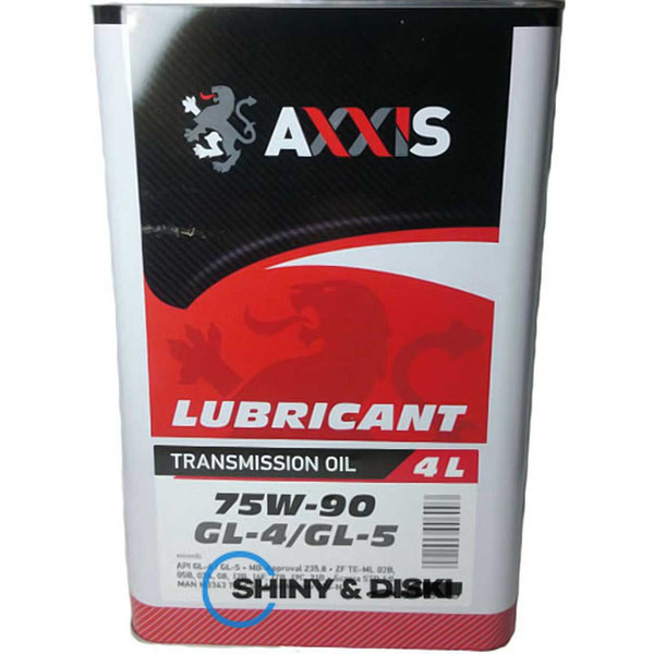Купить масло Axxis 75W-90 GL-4 GL-5 (4л)