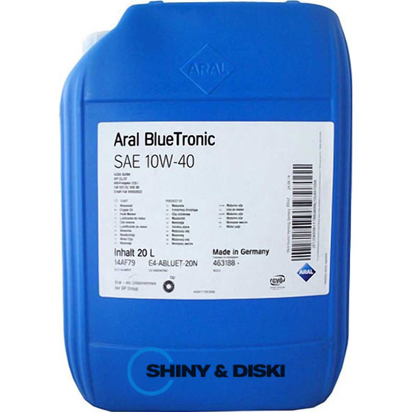 Купить масло Aral Blue Tronic 10W-40 (20л)
