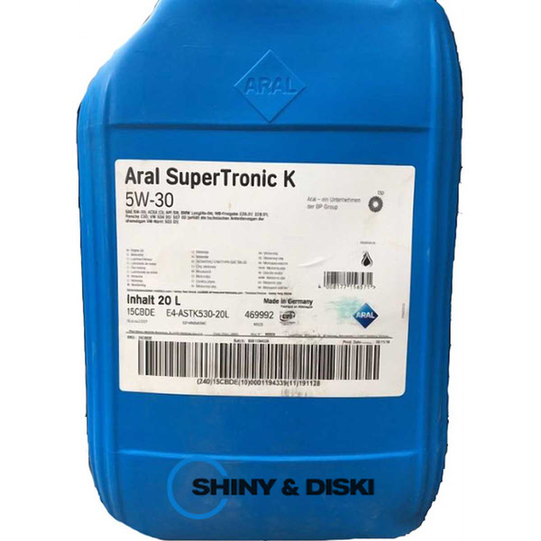 Купити мастило Aral SuperTronic K SAE 5W-30 (20л)