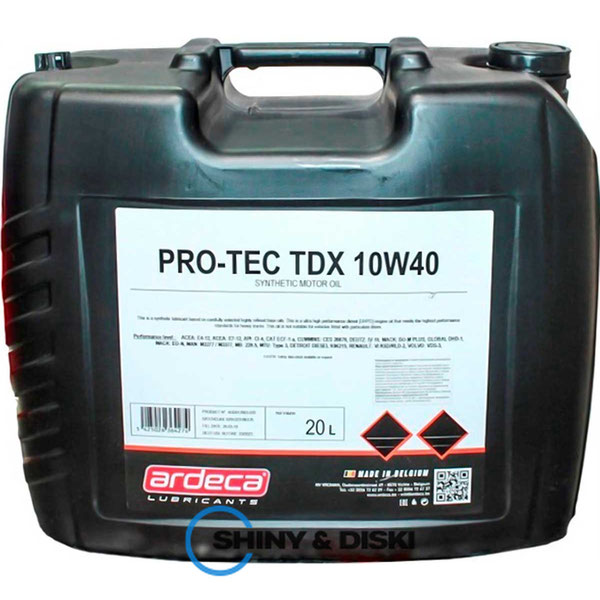 Купити мастило Ardeca Pro-Tec TDX 10W-40 (20л)