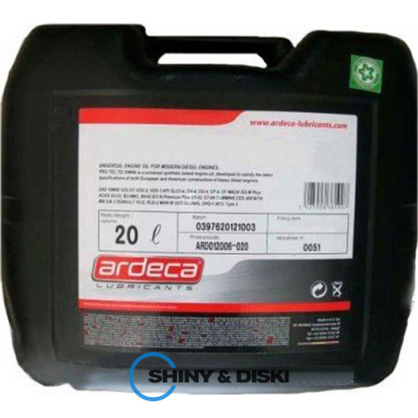 Купить масло Ardeca Pro-Tec Ultra 10W-40 (20л)