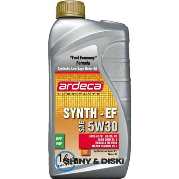 Купити мастило Ardeca Synth-EF 5W-30 (1л)