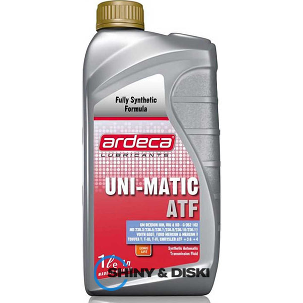 Купить масло Ardeca Uni-Matic ATF
