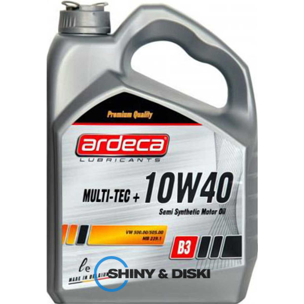 Купити мастило Ardeca multi-tec + 10W-40 (4л)