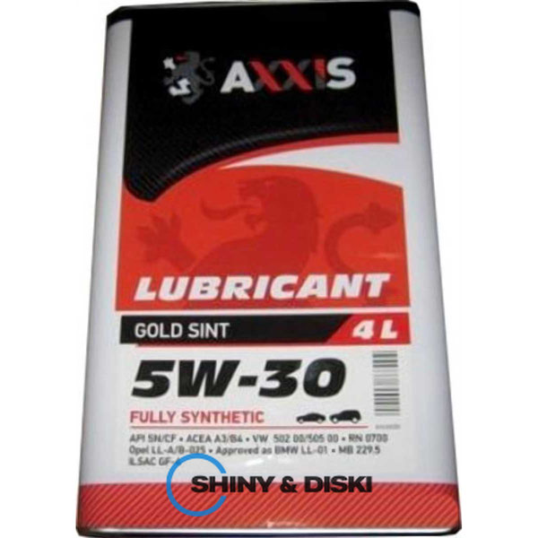 Купить масло Axxis Gold Sint 5W-30 (4л)