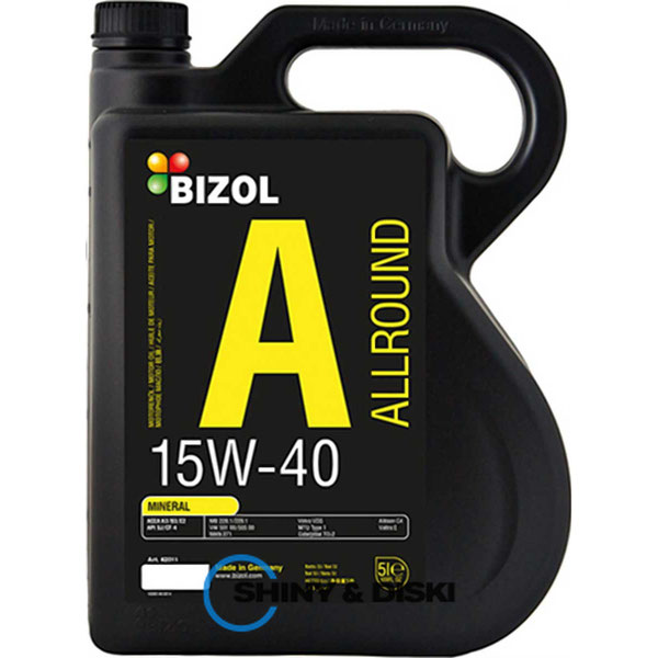 Купити мастило Bizol Allround 15W-40 (5л)