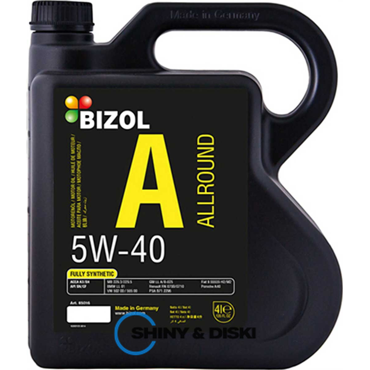 bizol allround 5w-40 (4л)