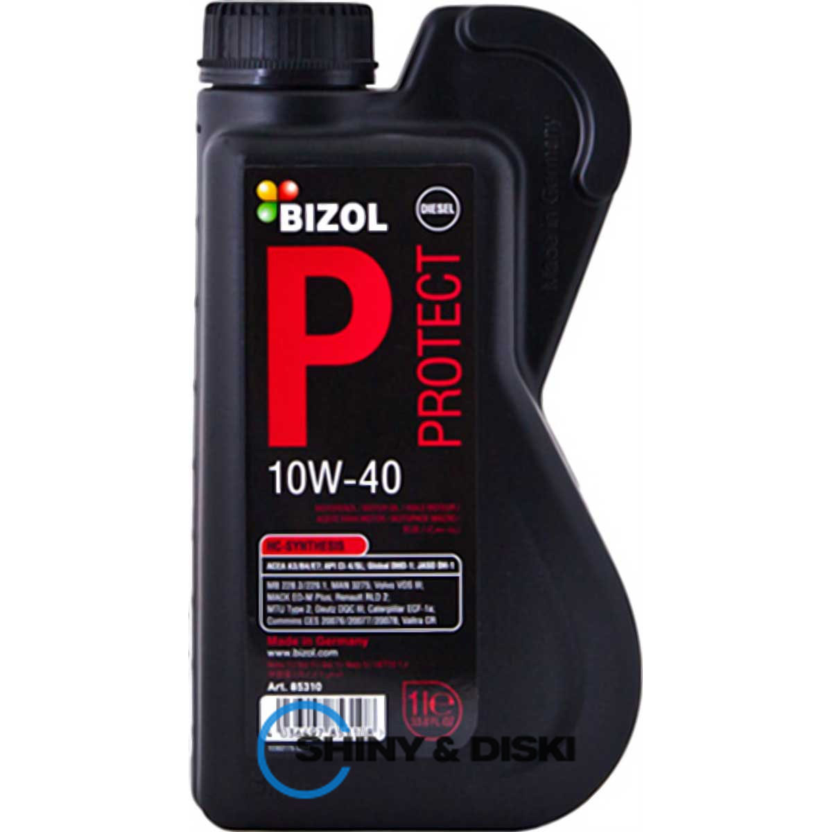 bizol protect 10w-40 (1л)