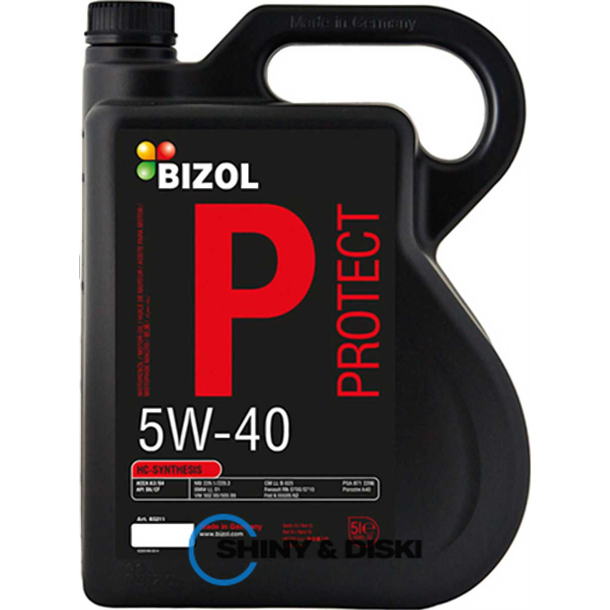 bizol protect 5w-40 (5л)