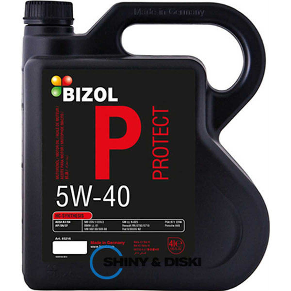 Купить масло Bizol Protect 5W-40 (4л)