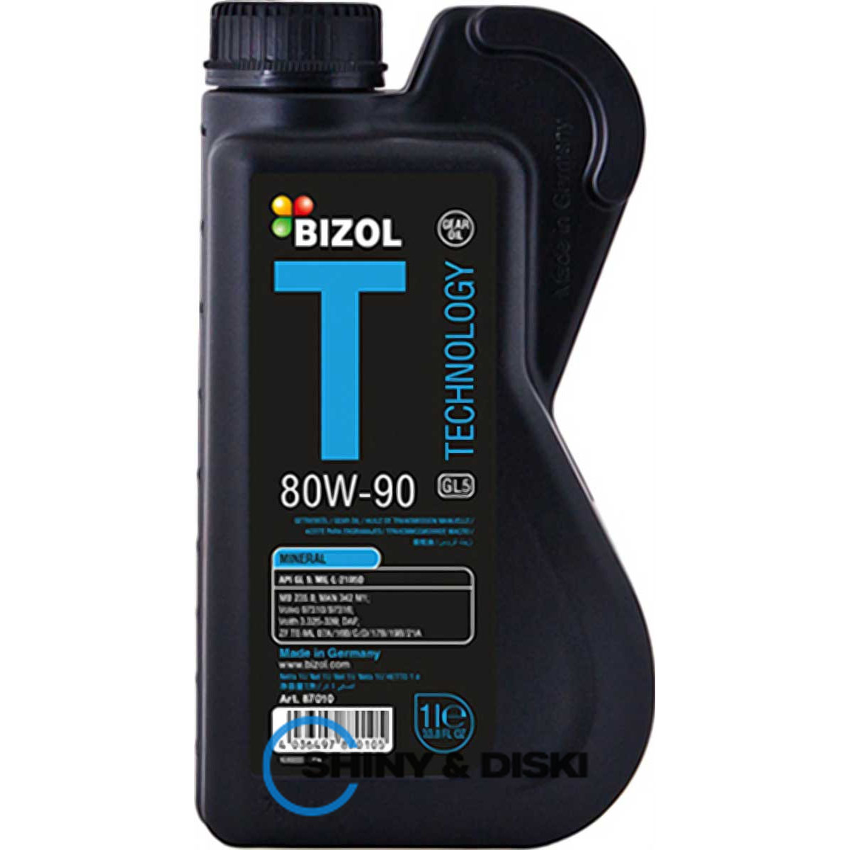 bizol technology gear oil