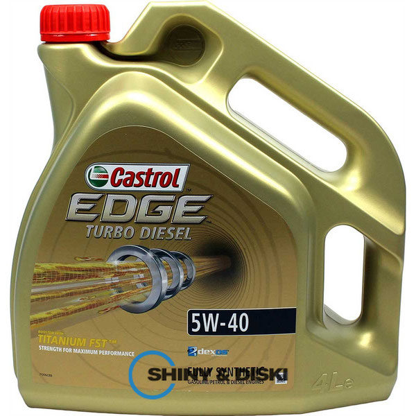 Купить масло Castrol Edge Turbo Diesel 5W-40 (5л)