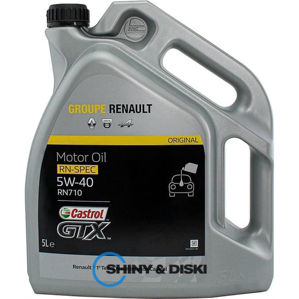 Купить масло Castrol Renault RN710 5W-40 (5л)