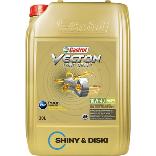 Купить масло Castrol Vecton Long Drain 10W-40 E6/E9 (20л)