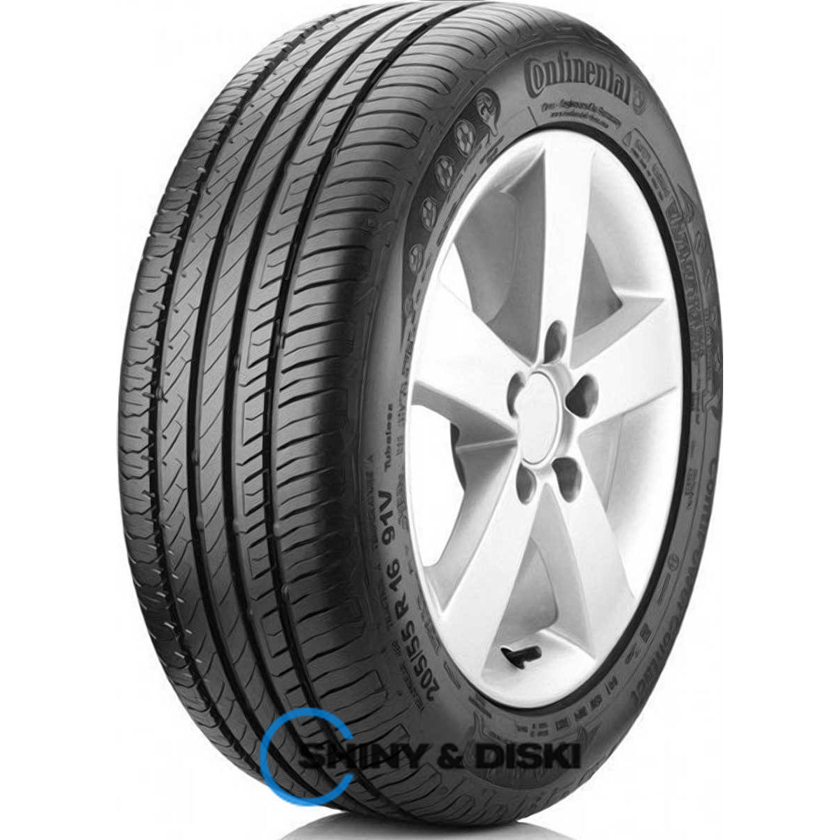 continental contipowercontact 205/55 r17 91v