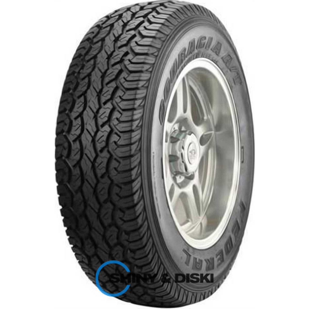federal couragia a/t 235/70 r16 106s