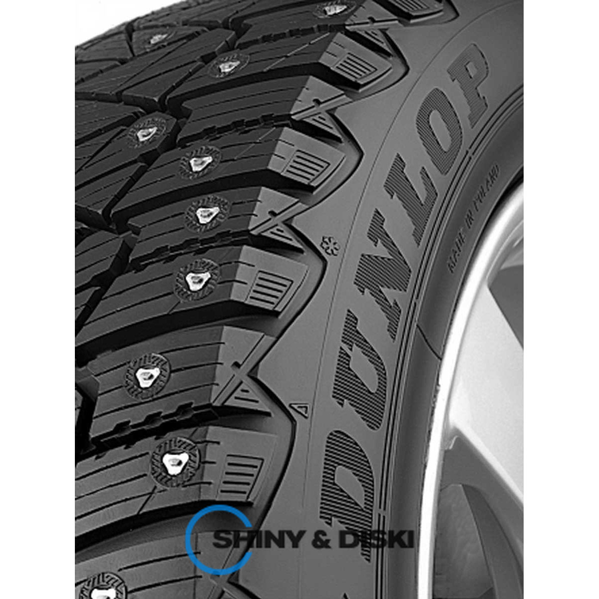 резина dunlop ice touch 205/55 r16 94t (шип)