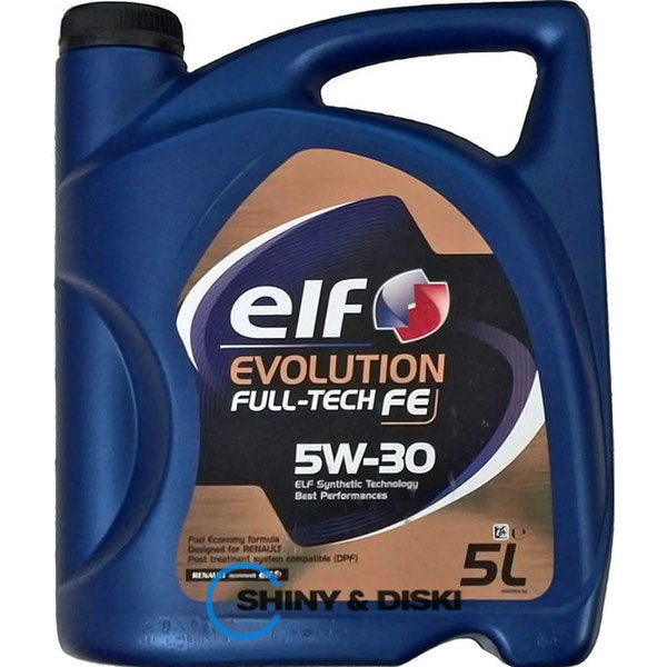 elf evolution full-tech fe 5w-30 (5л)