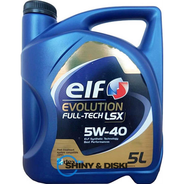 Купити мастило ELF Evolution Full-Tech LSX 5W-40 (5л)