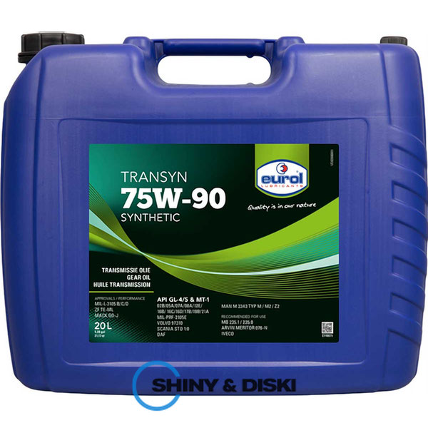 Купить масло Eurol Transyn 75W-90 GL-4/5 (20л)