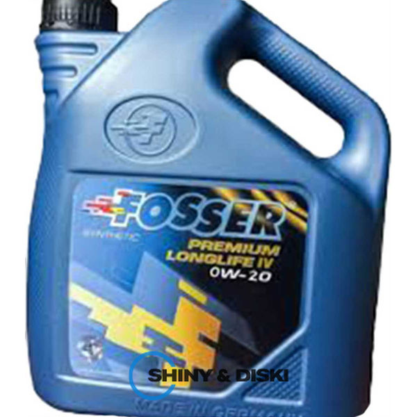 Купити мастило Fosser Premium Longlife IV 0W-20 (4л)