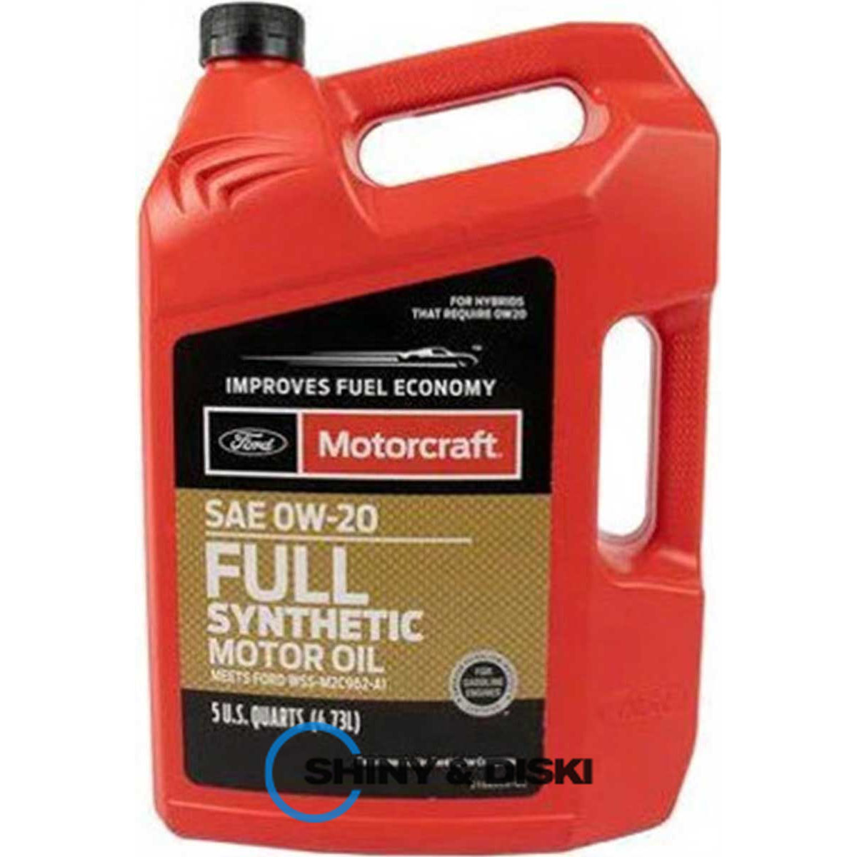 ford motorcraft full synthetic 0w-20 (4.73 л)