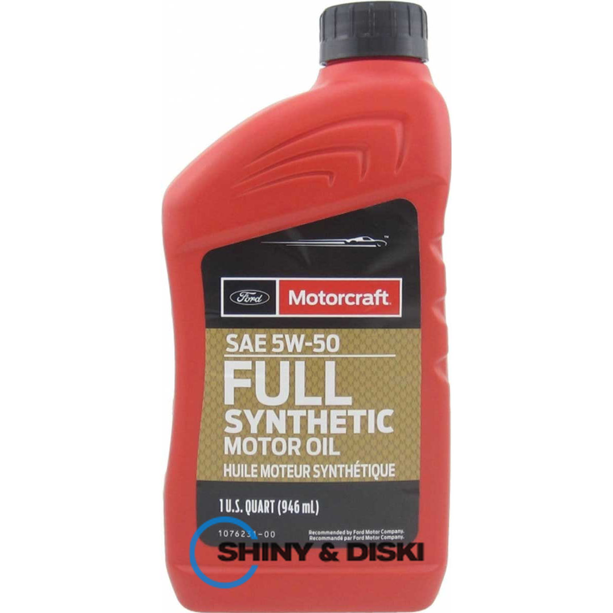 ford motorcraft full synthetic 5w-50 (0.946 л)