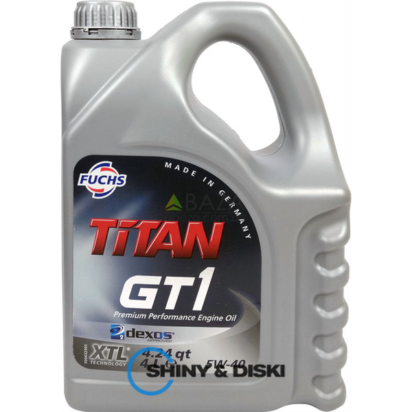 Купить масло Fuchs Titan GT1 5W-40 (4л)
