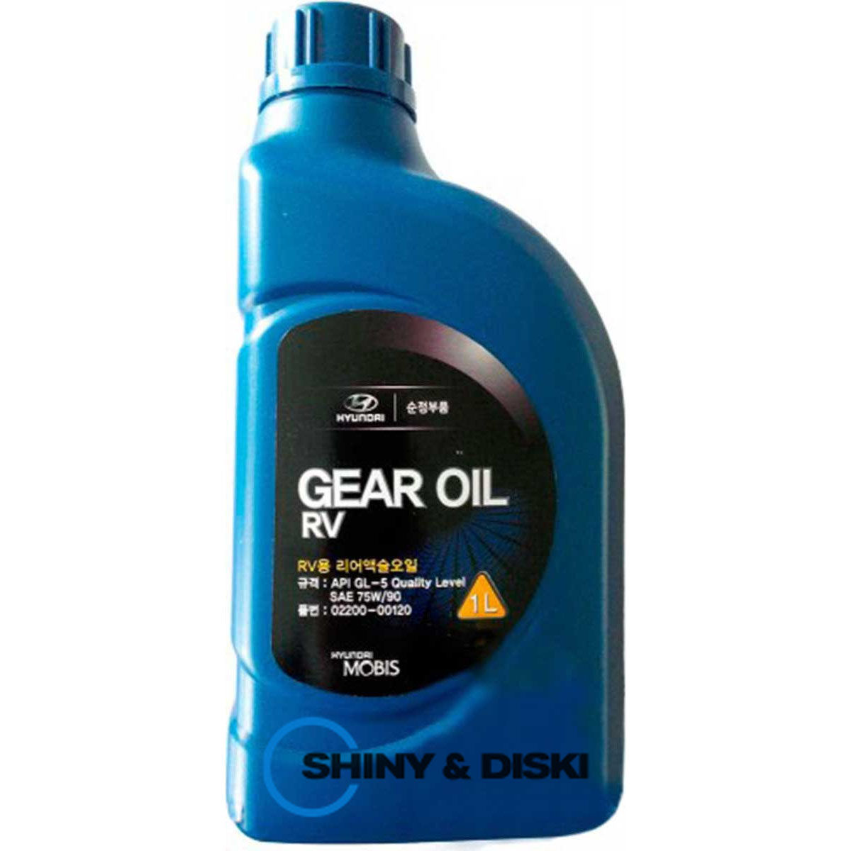 mobis gear oil rv 75w-90 gl-5 (1л)