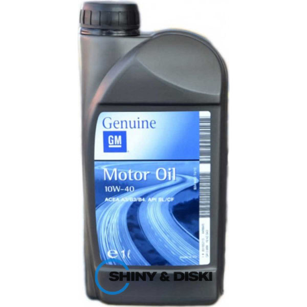 Купить масло General Motors Semi Synthetic 10W-40 (1л)