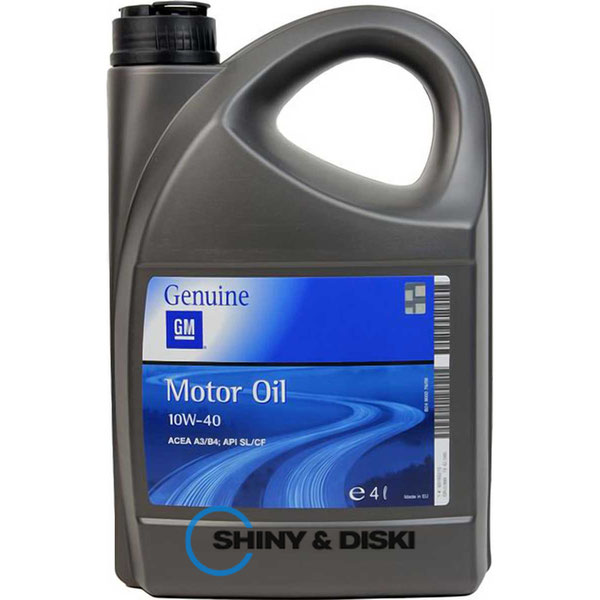 Купить масло General Motors Semi Synthetic 10W-40 (4л)
