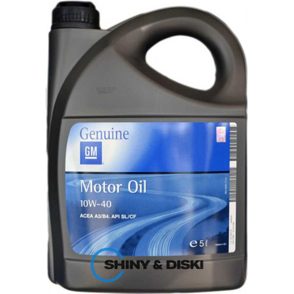 Купить масло General Motors Semi Synthetic 10W-40 (5л)