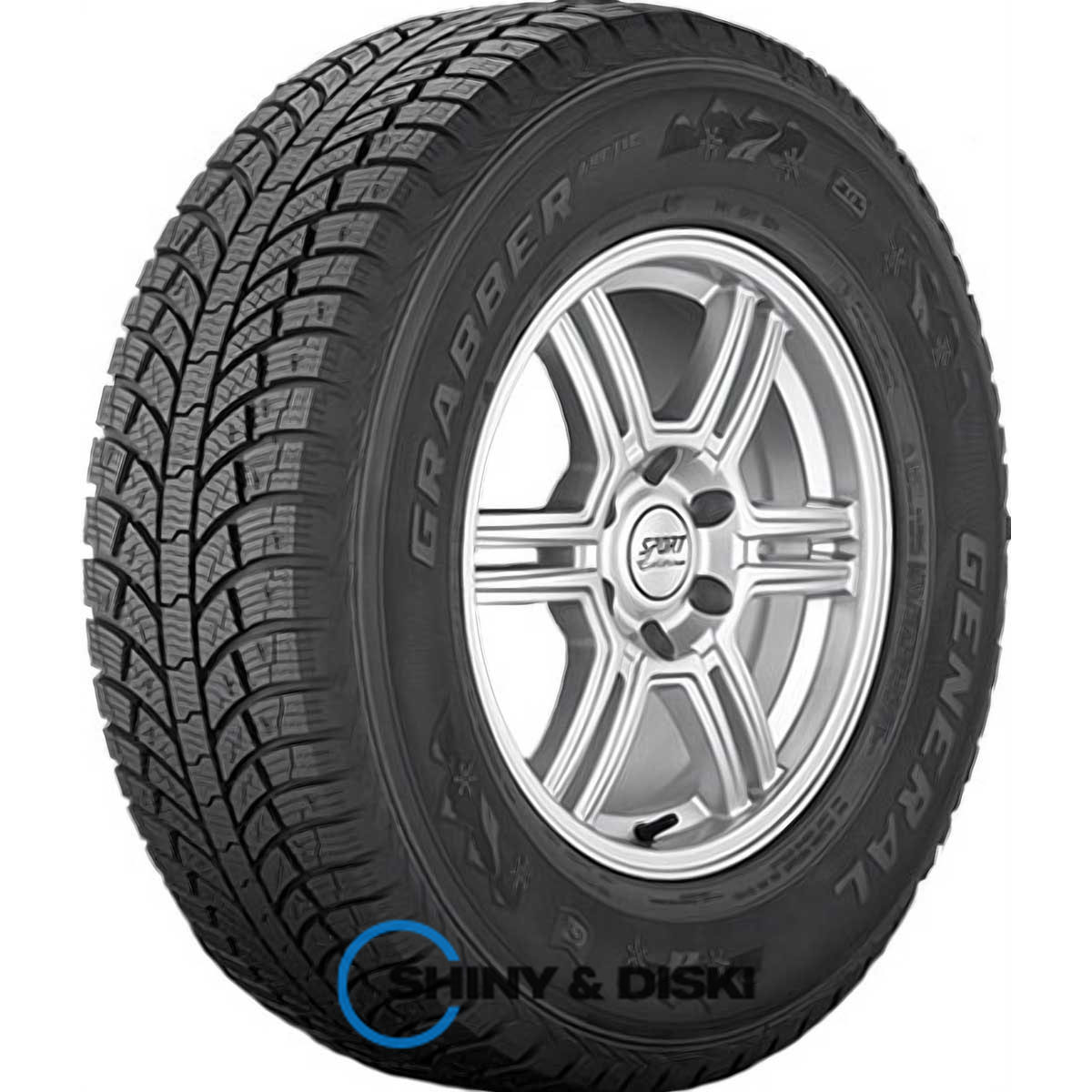 шины general tire grabber arctic 265/75 r16 116t xl (под шип)