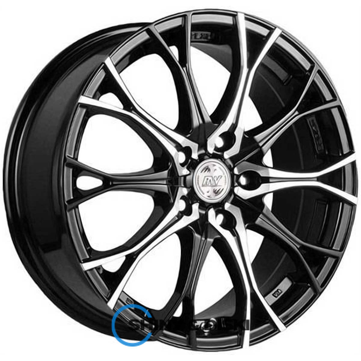 rs tuning h-530 bkfp r16 w7 pcd5x112 et40 dia66.6