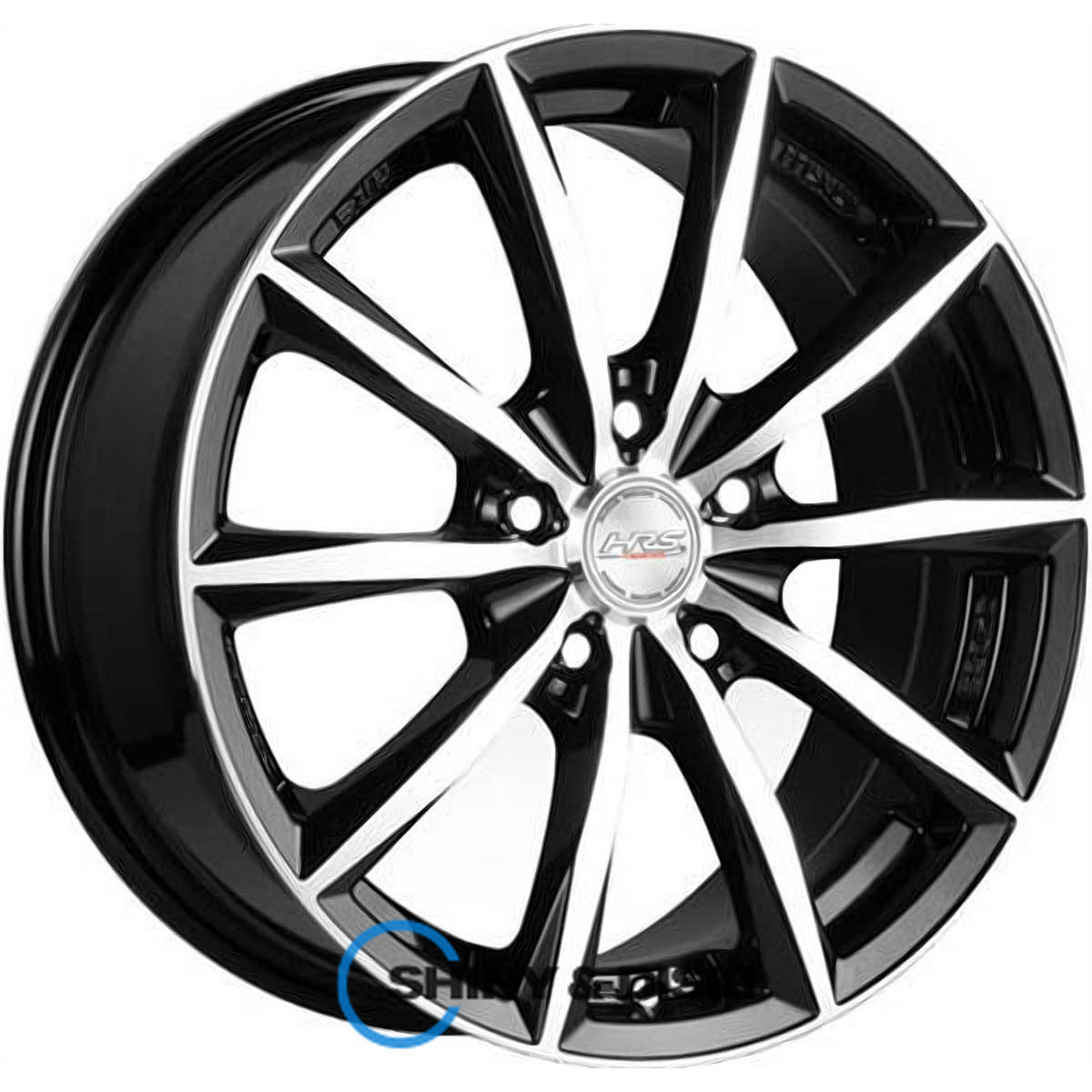 rs tuning h-536 bkfp r15 w6.5 pcd5x112 et40 dia57.1